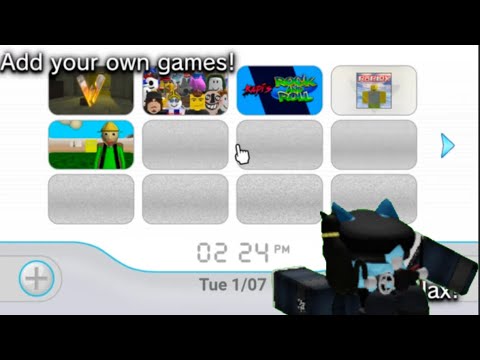 They added a Wii Menu to Roblox!?- Rii Menu