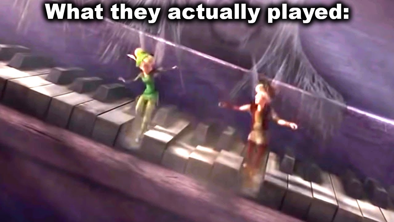 They Animated the Piano Correctly!? (Tinkerbell)