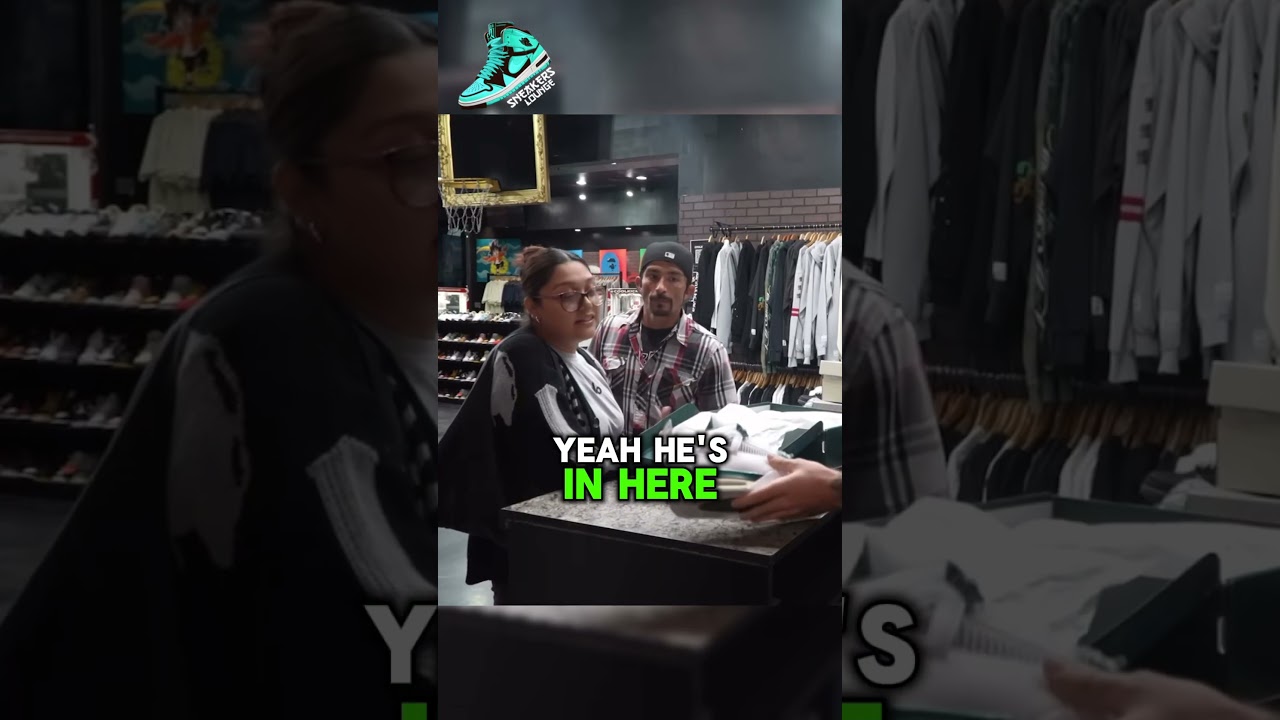 THEY BROUGHT VERY BIG SIZE SNEAKERS #ramitheicon #sneakers #frankie #ramitheiconclips