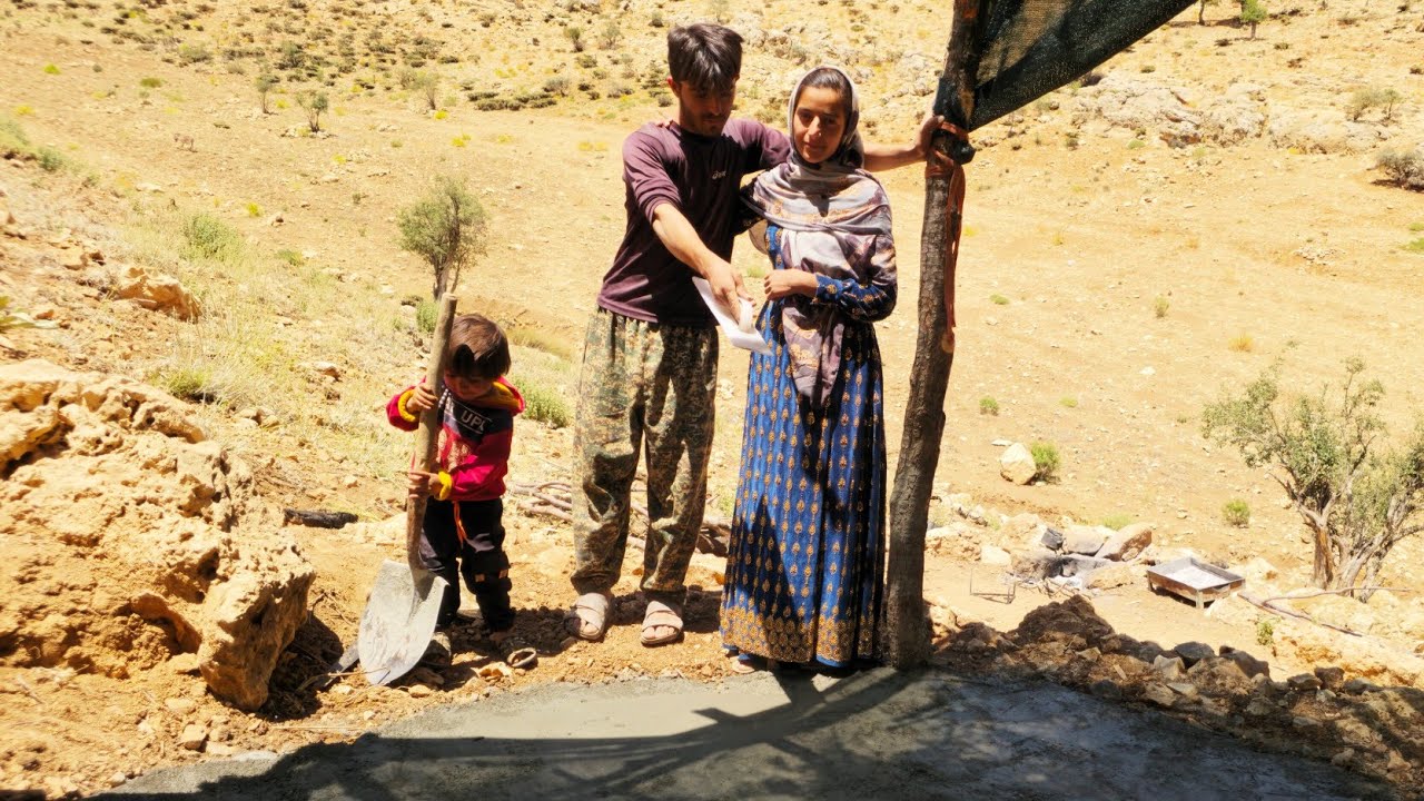 They Cemented the Shelter Floor & Upgraded the Pulley System – Life in the Mountains