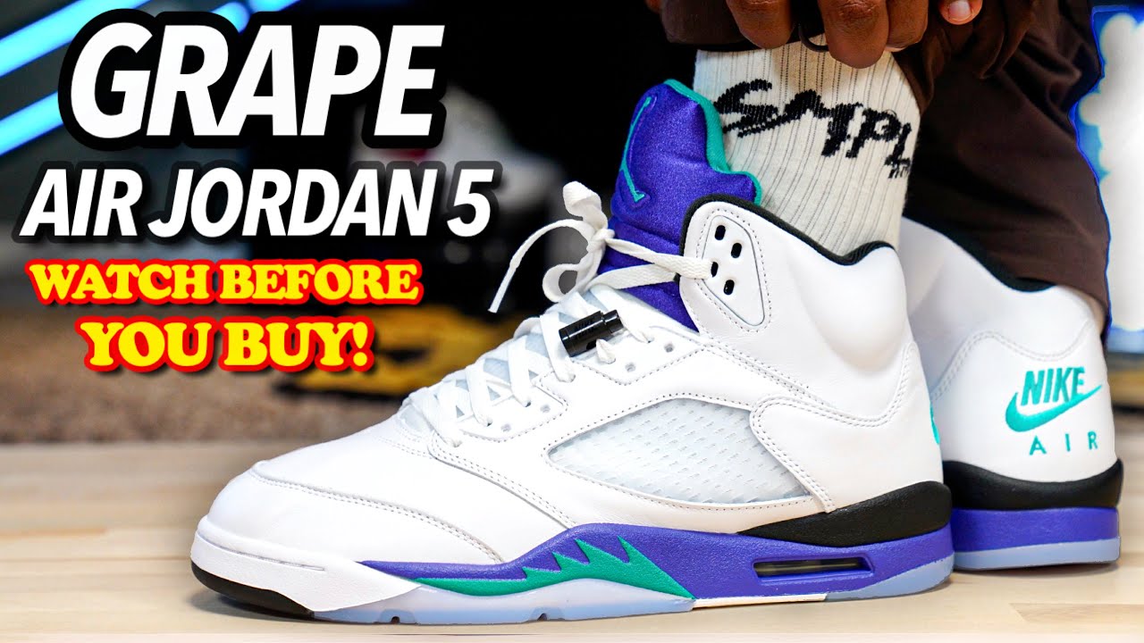 They FINALLY Did It…Air Jordan 5 GRAPE 2025 ON FEET REVIEW! WATCH BEFORE YOU BUY!