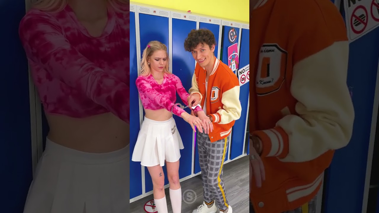 They Got Handcuffs 😱 #prank #handcuff #funny #shorts