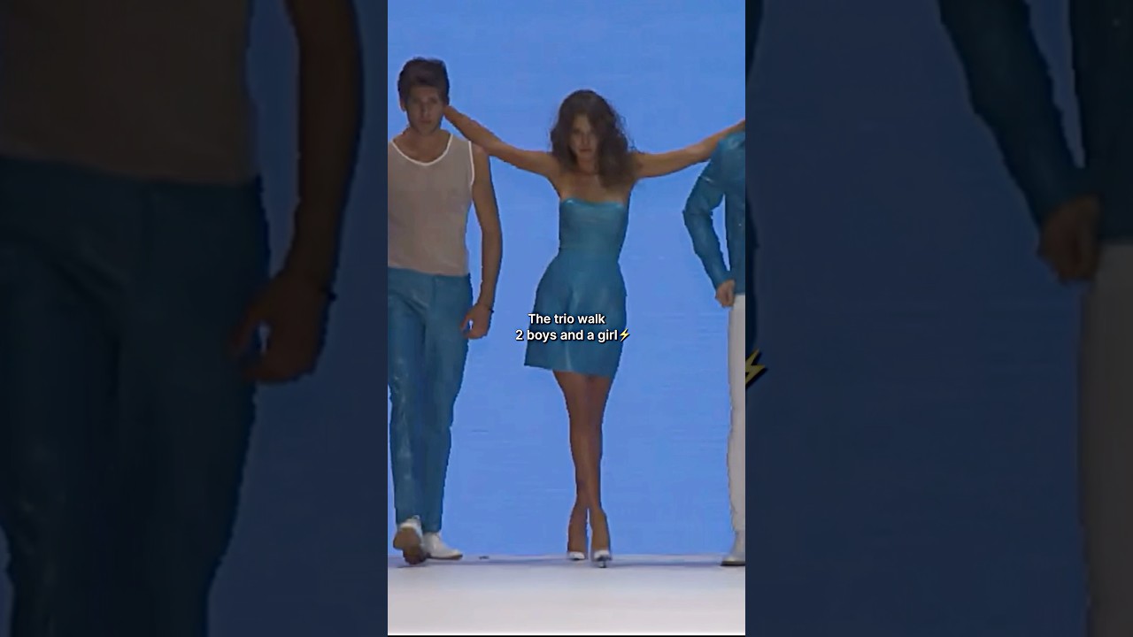 They slayed fr #fashion #runway #model #shorts #memes