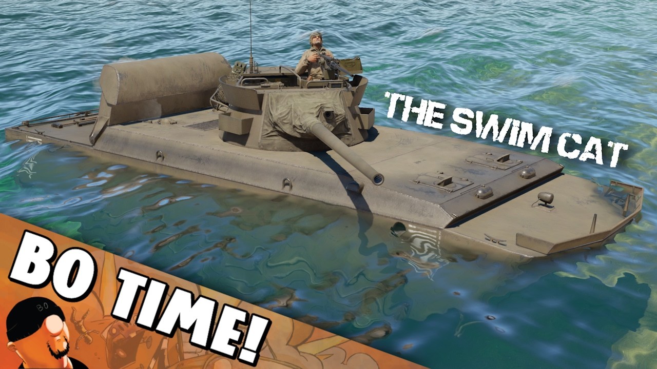 They Swim Now!? The Amphibious Hellcat is now in War Thunder!