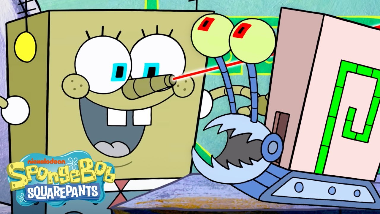 They're Not Cavemen, They Have Technology! 🖥️ | 90 Minute Compilation | SpongeBob