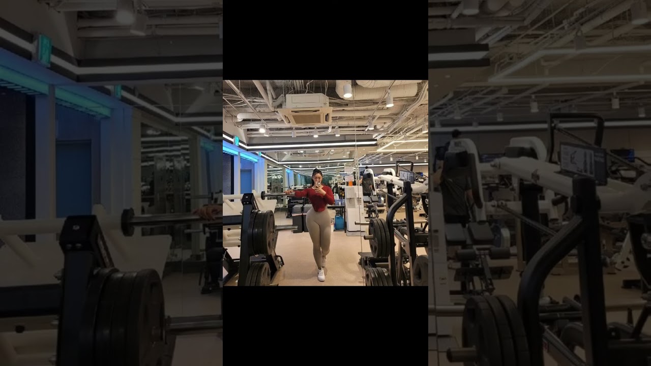 Thicc Asian Gym Girl #tiktok #viral #tiktokchallenge #shorts