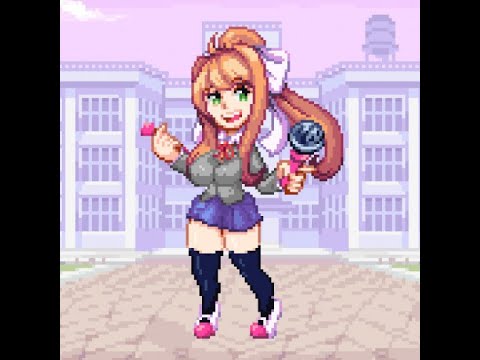 THICC Monika mod  Friday Night Funkin'