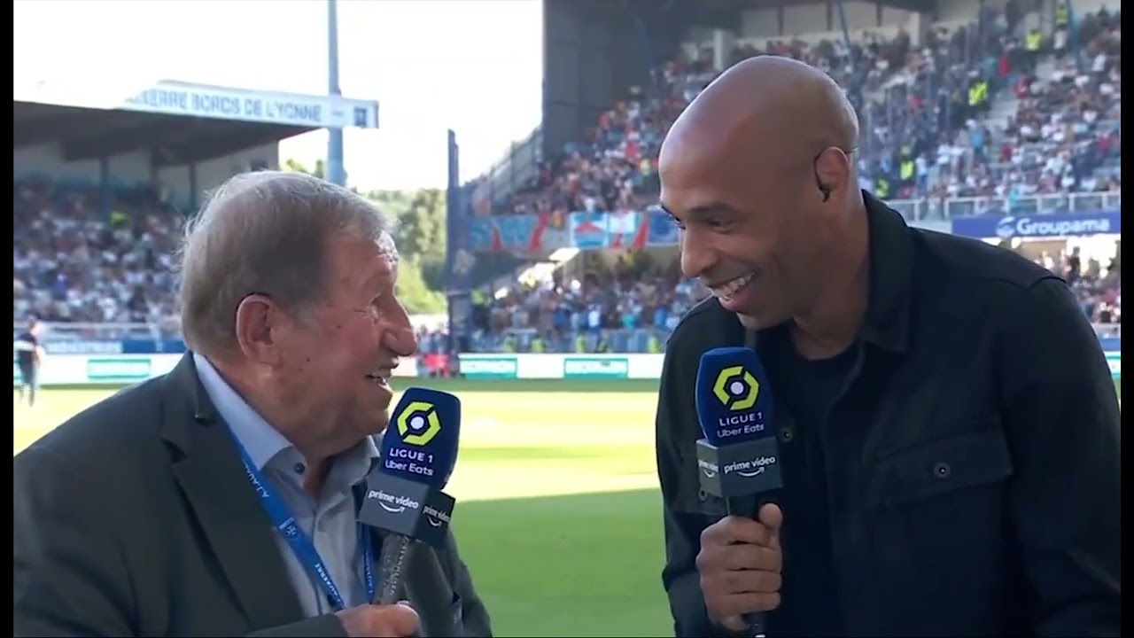 Thierry Henry a une question pour Guy Roux 
