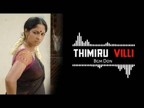 Thimiru Villi Bgm Ringtone | Thimiru | Vishal | Yuvan Sankar Raja | Bgm Don