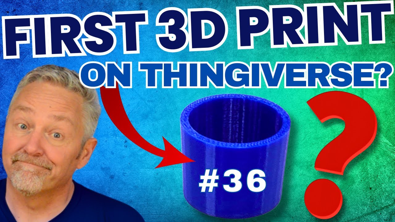 Thingiverse Started With THIS?! Let's 3D Print It!