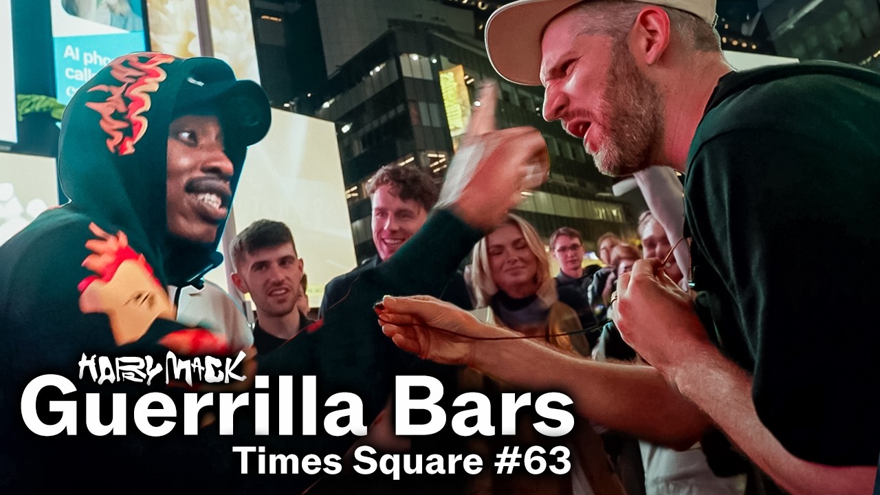Things Got WILD In Times Square | Harry Mack Guerrilla Bars 63 New York City