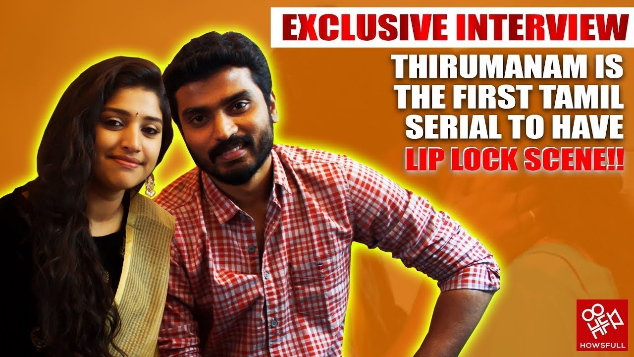Thirumanam is the First Serial to have LIP LOCK Scene | Sidhu & Shreya Anchan Interview Part 1
