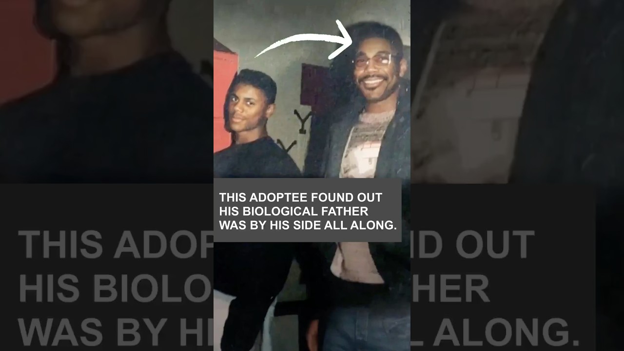 This adoptee found out his biological father was by his side all along