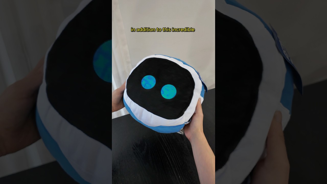 This Astro Bot plushie cushion might just be the cutest thing ever #AstroBot