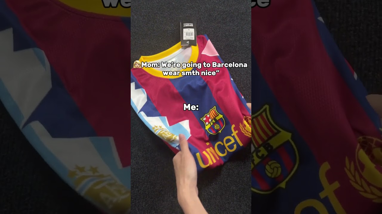 This Barcelona jersey is actually insane!! link in bio 🔗 #barcelona #jersey #futbol #footballfans