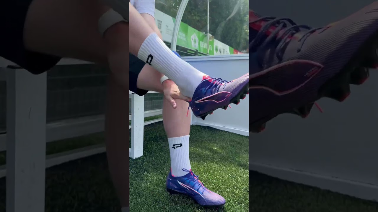 This boot feels fast ⚡️💨 #puma #pumafootball #f1 #formula1 #footballshorts