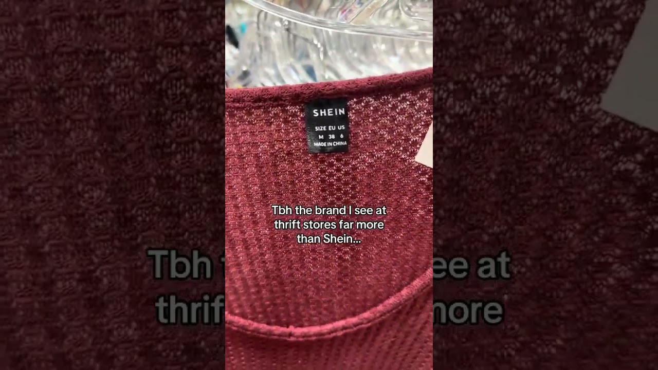 This brand is ALWAYS in the thrift store