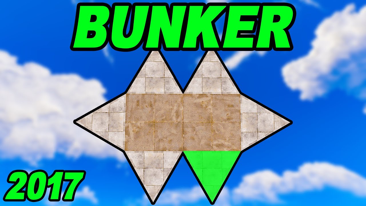 This bunker is Top 1 in 2017 ( RUST BASE DESIGN )
