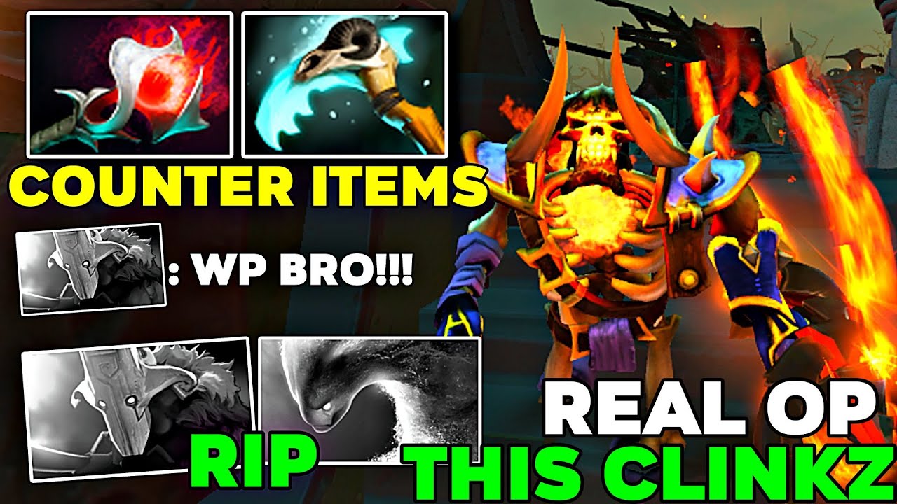 This Clinkz DAMAGE is so OVERPOWER Best Counter Items Imba Hero - Dota 2