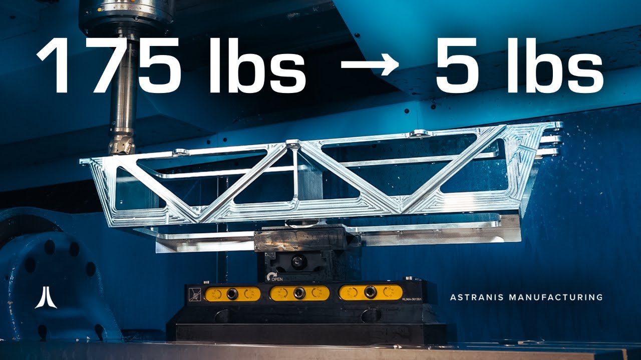 This CNC Part Took 25 Hours to Machine | 5-Axis + 3-Axis Workflow Explained