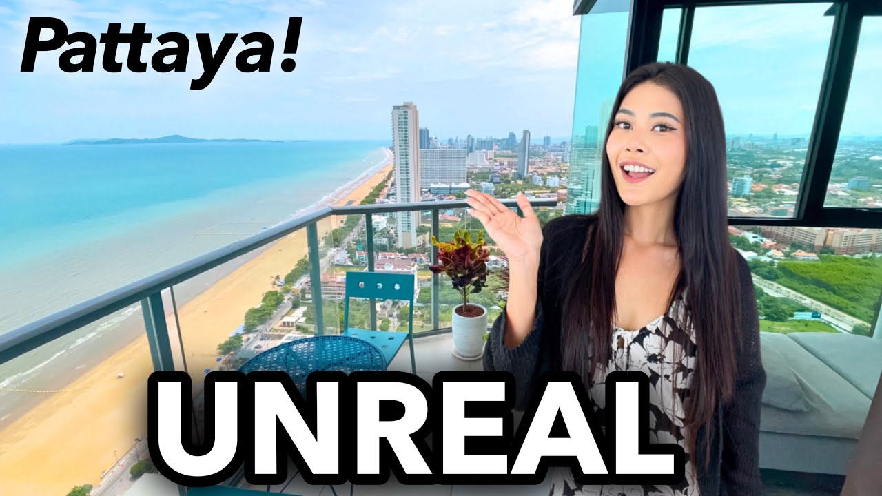 This Condo Has The Most Insane Seaview! | Pattaya Beachfront Condo