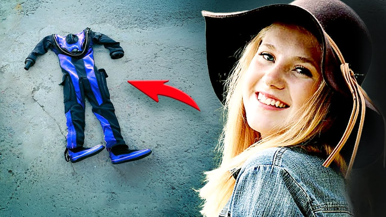 This Girl is Crushed by Her Drysuit
