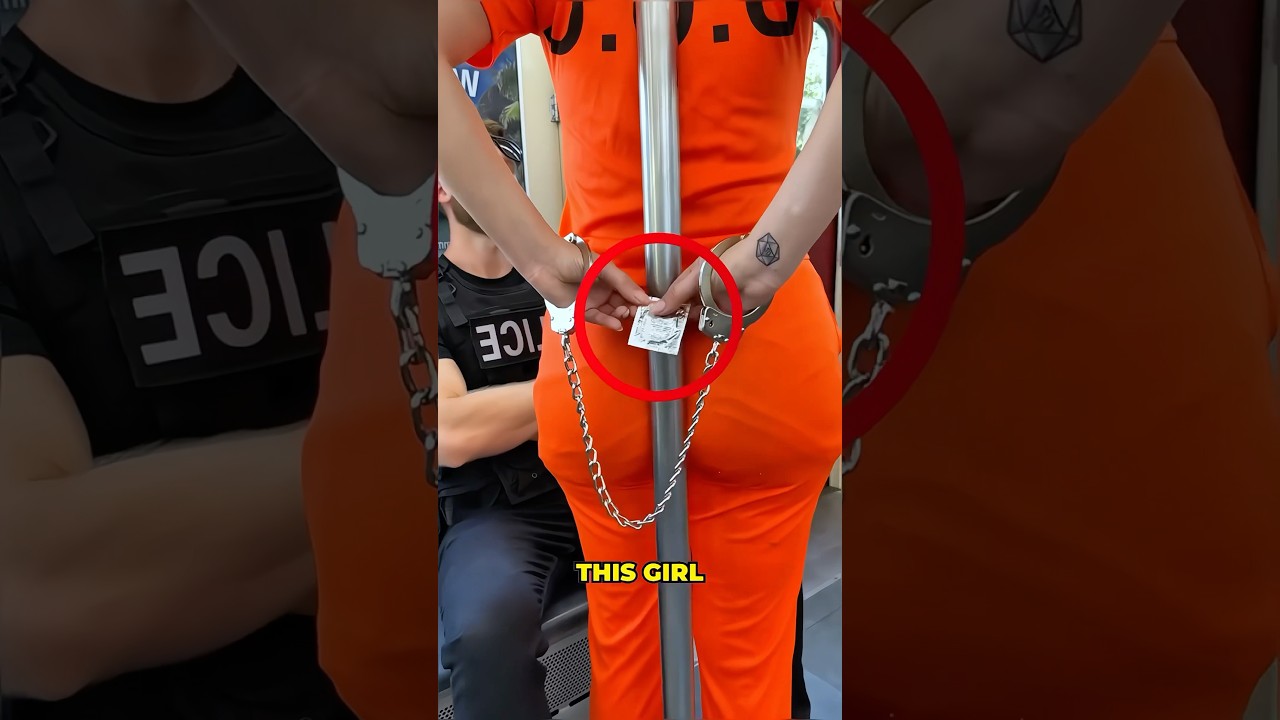 This Girl Open The Handcuffs With A Balloon