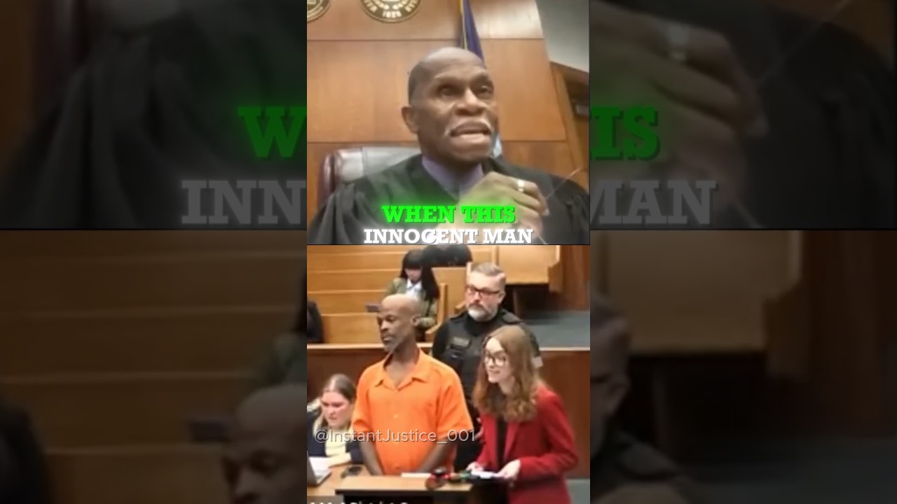 This INNOCENT MAN was jailed for NO REASON! #courtroomjustice #karma