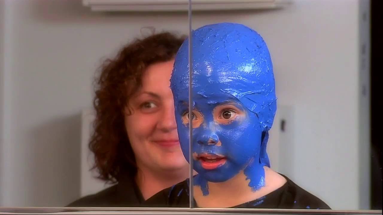 This Is Emily Yeung with the Blue Man Group