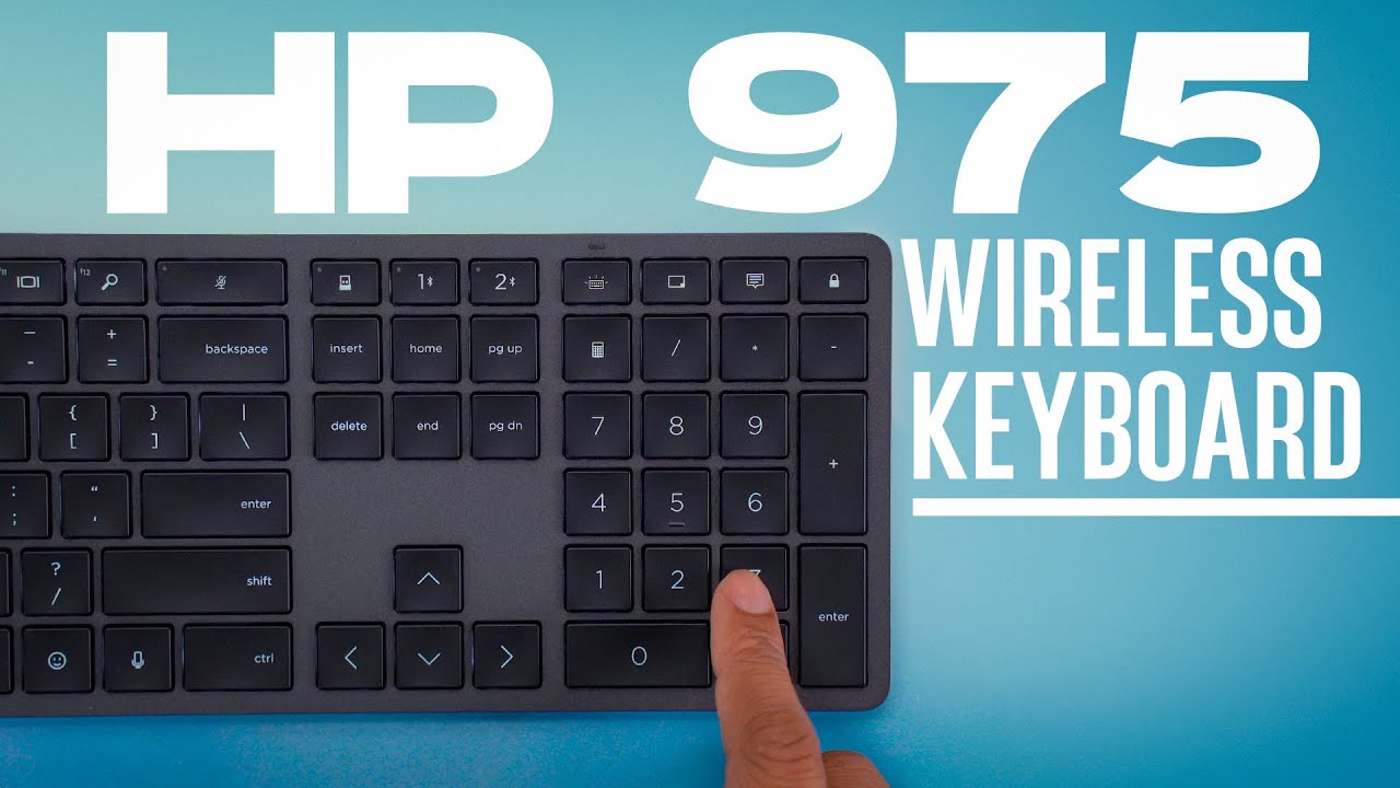 This is for Everyone - HP 975 Dual-Mode Wireless Keyboard