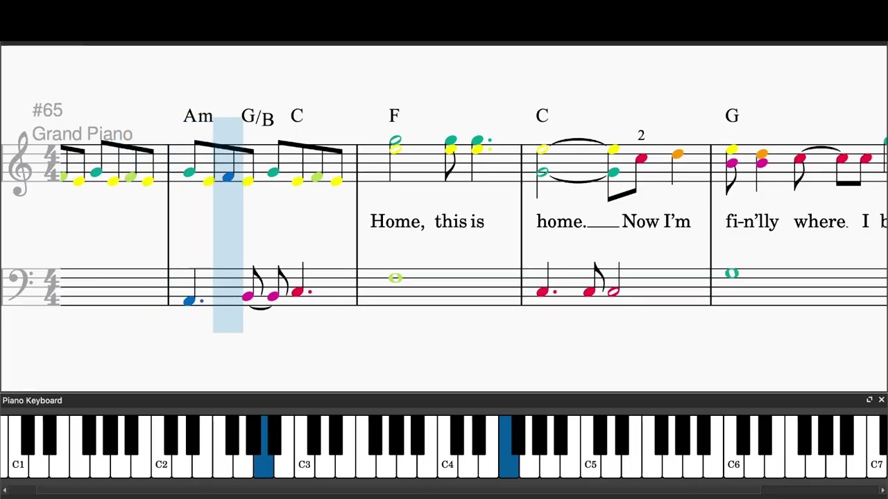 This Is Home by Switchfoot - Easy piano tutorials with sheetmusic