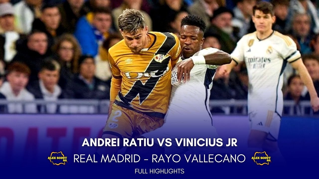 This is how Andrei Ratiu 🇷🇴 stopped Vinicius Jr - Pace, reactivity & scan - FULL HIGHLIGHTS (×𝟭.𝟮𝟬)