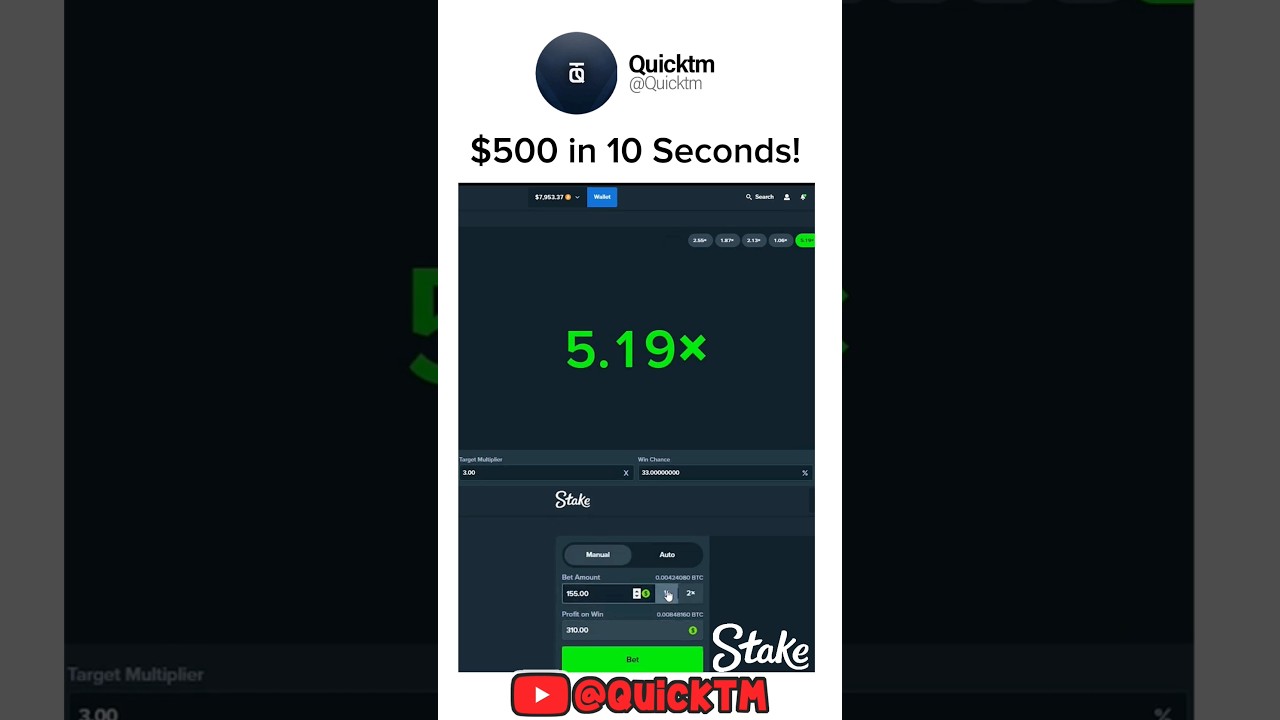 THIS IS HOW YOU PLAY LIMBO! #stake #casino #limbo #gambling #quicktmclips
