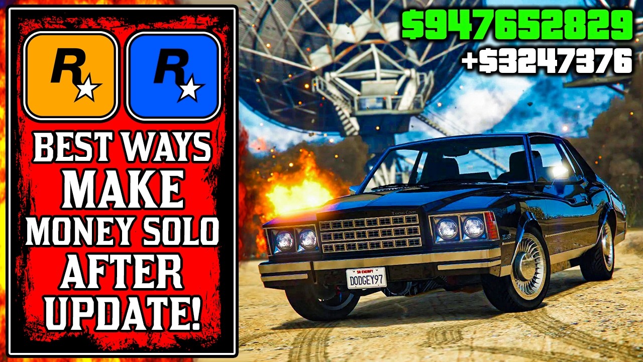 THIS IS SO EASY! BEST WAYS To Make Millions SOLO After UPDATE in GTA Online! (GTA5 Fast Money)