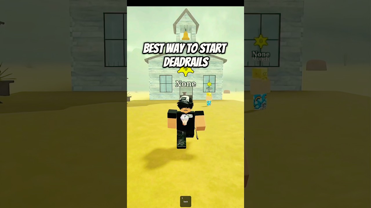 This is the easiest way to start and win dead rails. #fyp #roblox #robloxfyp  #deadrails #funny