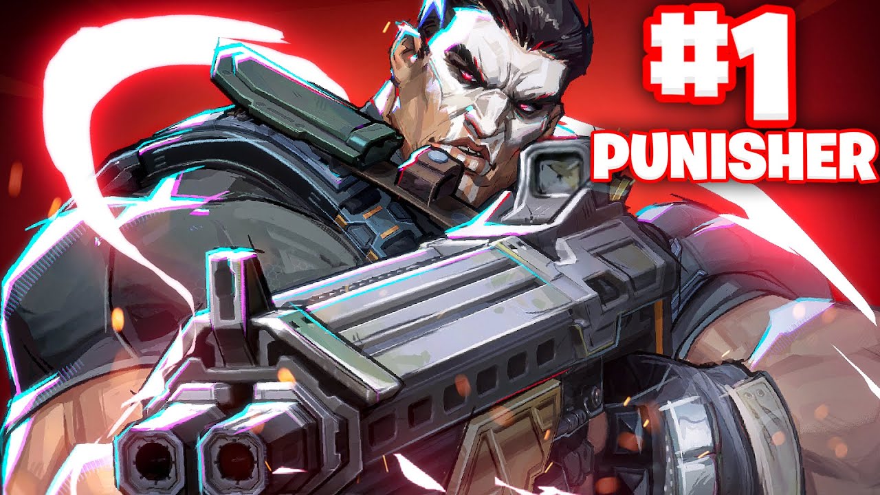 This is what the #1 PUNISHER in Marvel Rivals looks like....