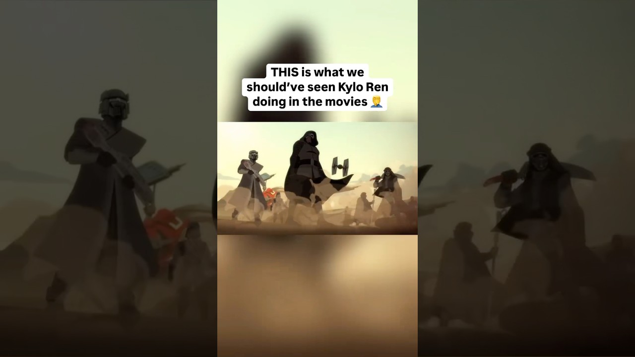 THIS is what we should’ve seen Kylo Ren doing in the movies 🤦‍♂️