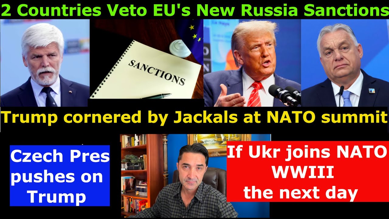 This is when EU will Lift RUS Sanctions and War ends. WW3 if Ukr joins NATO. Trump blocked NATO