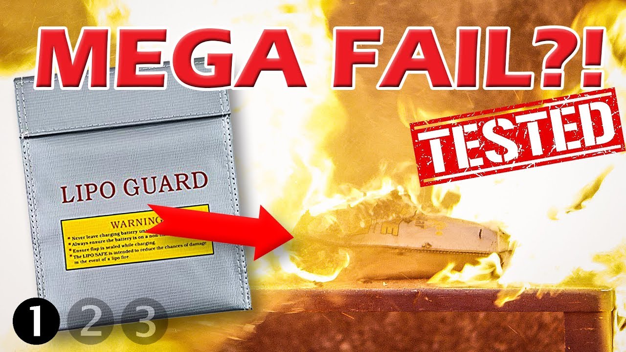 This is why you're NOT safe using Lipo Safety Bags (pt. 1/3)