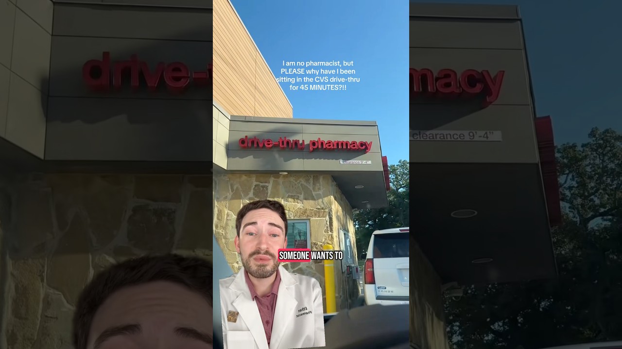 This isn’t a fast food drive-thru. Here’s why pharmacy lines take longer than you think. #pharmacy