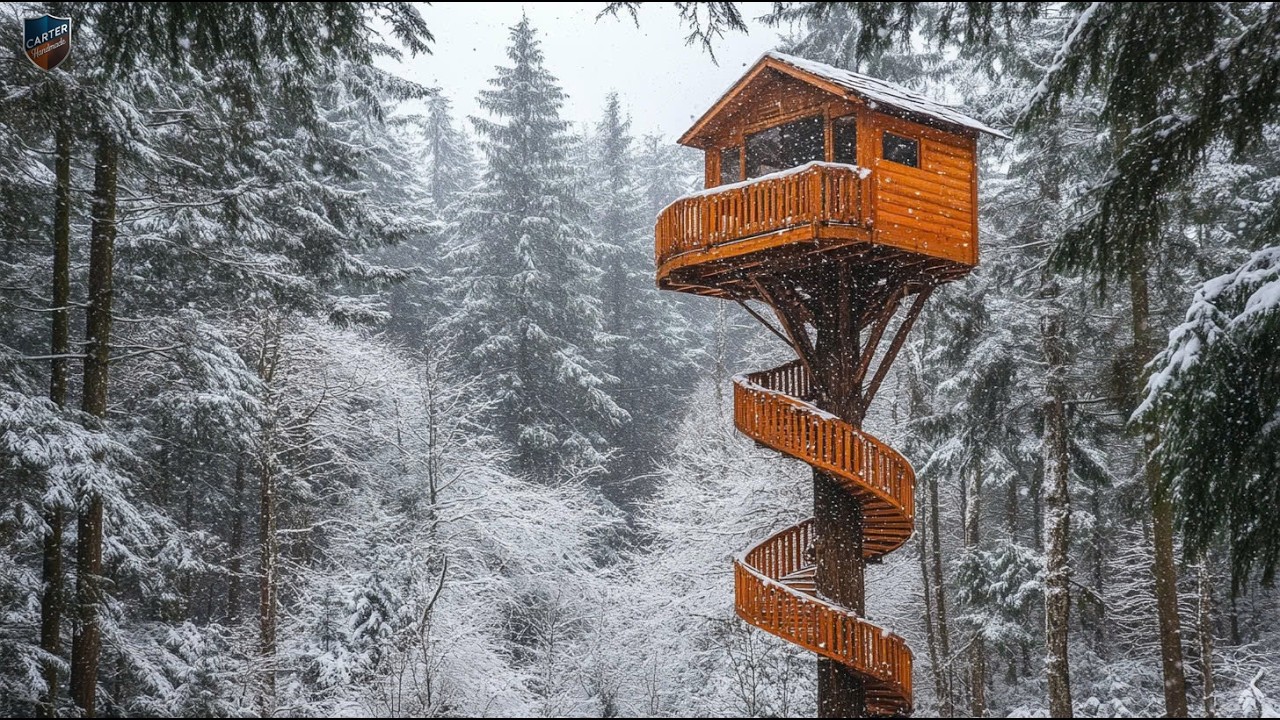 This Man Built A One-Of-A-Kind Treehouse – You Won’t Believe Your Eyes!
