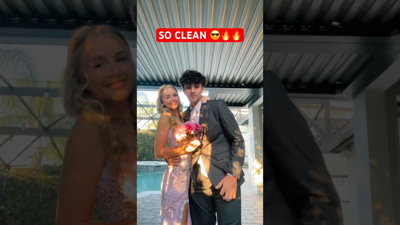 This might be the BEST Prom transition 🤯👏 #shorts
