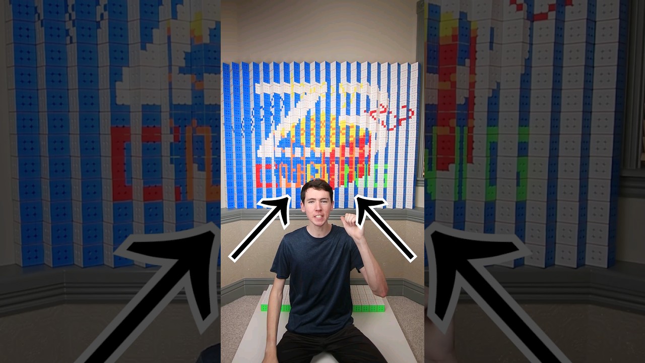 This mosaic shows TWO pictures at once!?