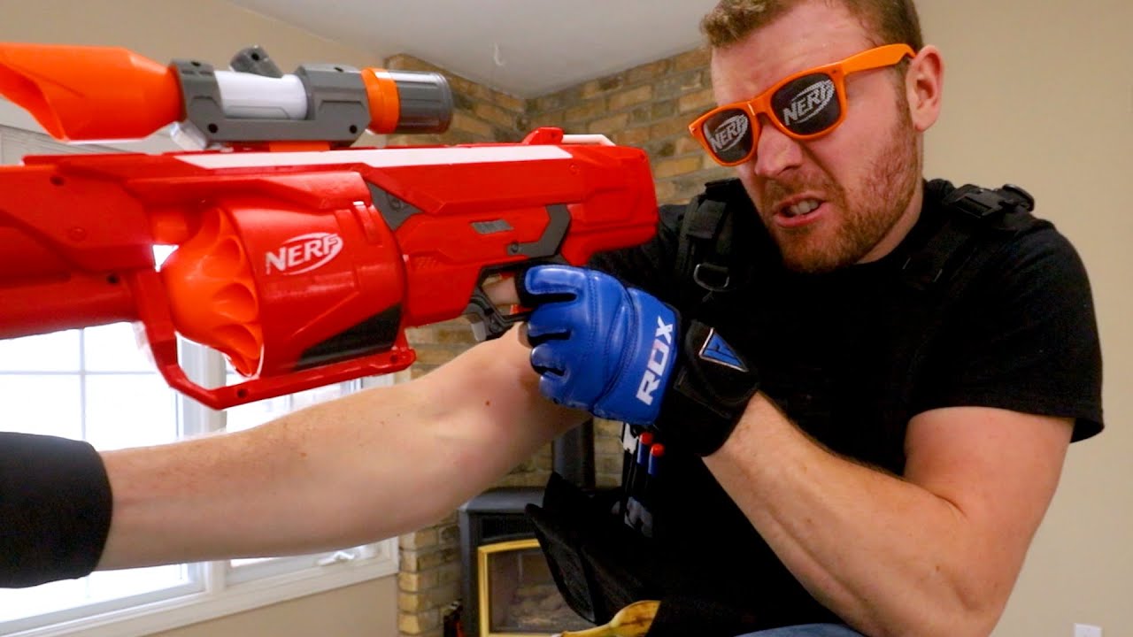 This Nerf War DESTROYED our house