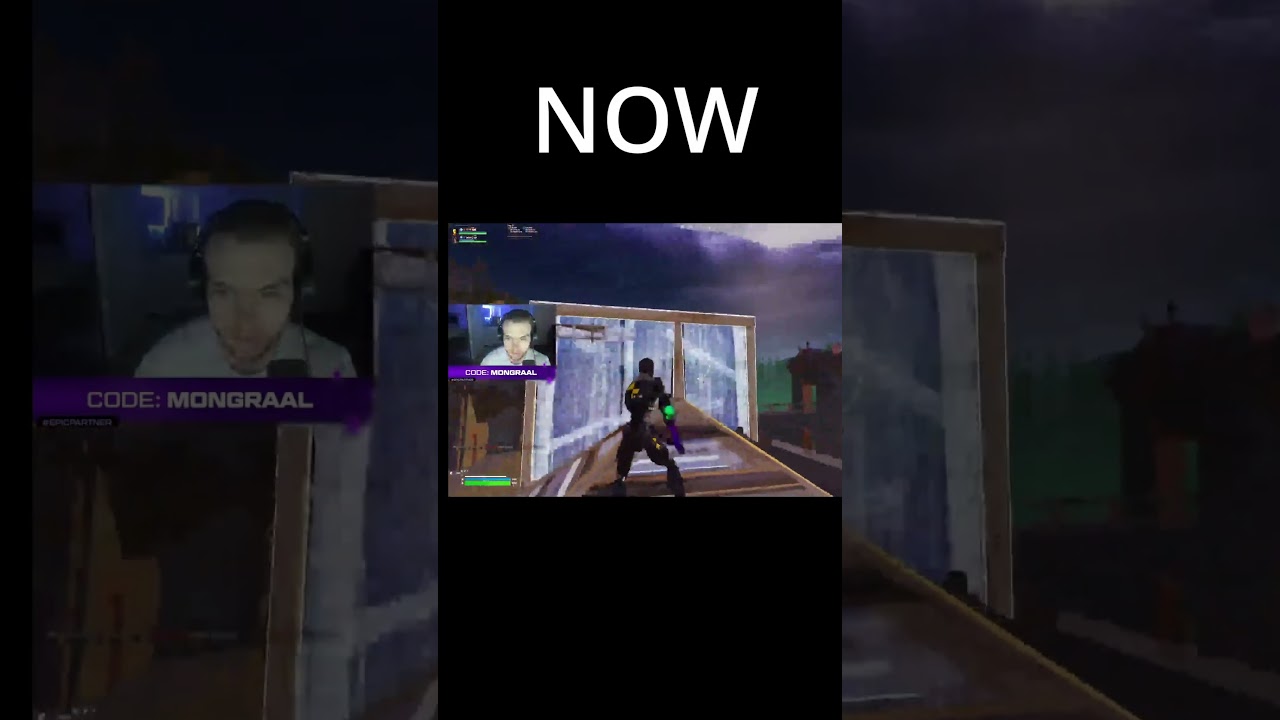 this new keyboard makes me edit slow #mongraal #nostalgic #fortnite
