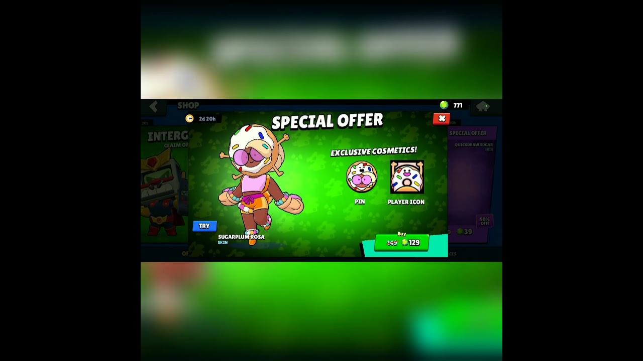 This New Rosa Skin Is Op 🤯😱 | Brawl Stars #shorts