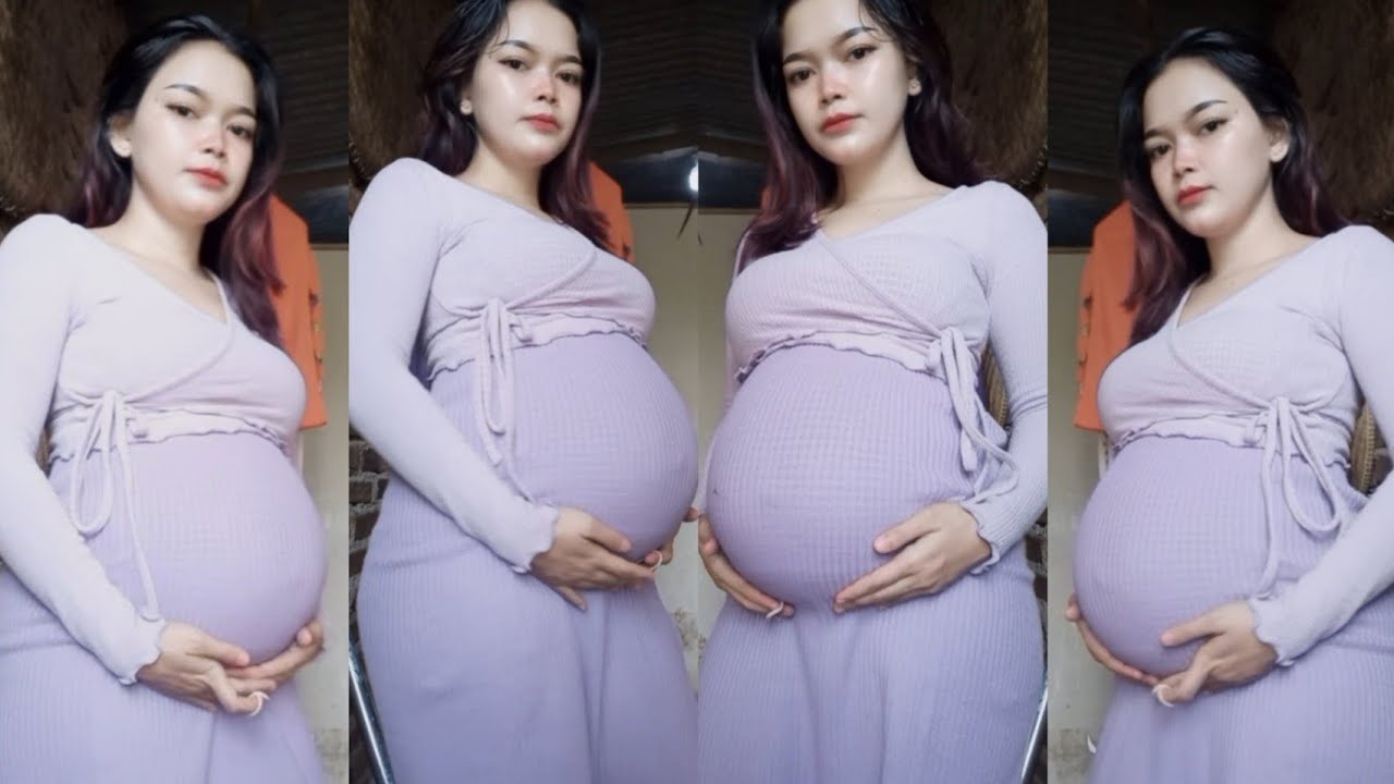 This pregnant woman is very tempting
