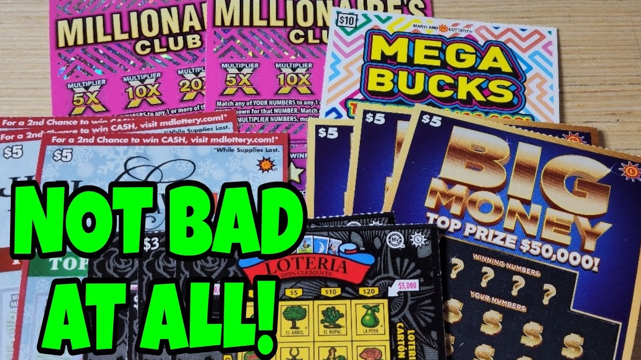 THIS RANDOM MIX PLAYED WELL! MD LOTTERY SCRATCH OFF TICKETS #scratchers #lottery #scratchofftickets