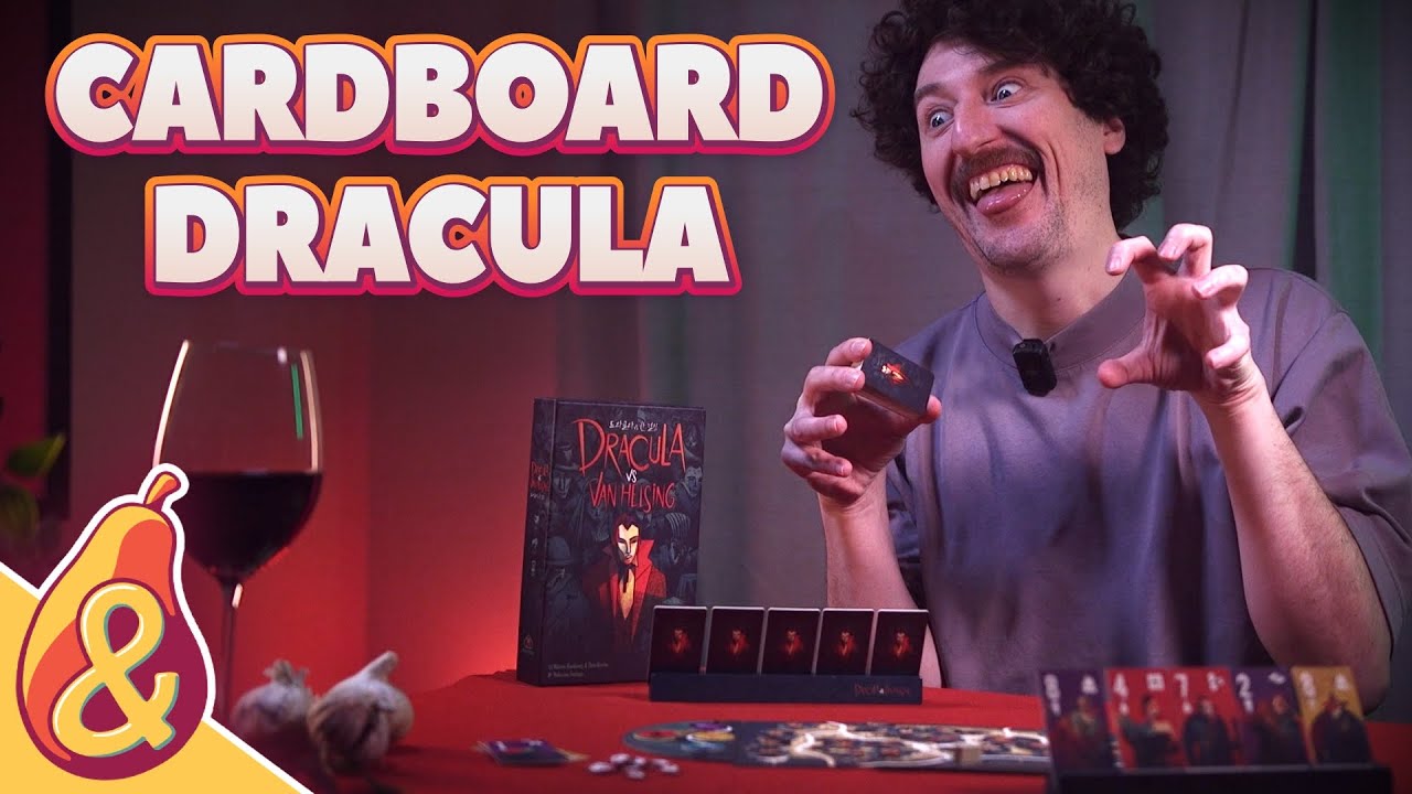 This Simple Card Game has FANGS! | Dracula vs Van Helsing Review