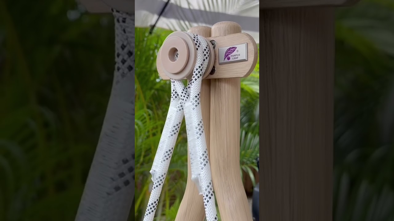 This swing chair features a silent rope design, allowing you to enjoy a great rest.#swingchair